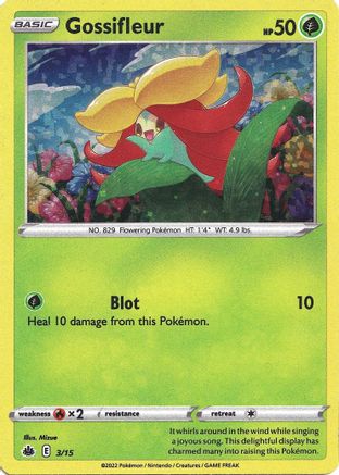 Gossifleur 003/15  - Holofoil McDonalds Promos 2022