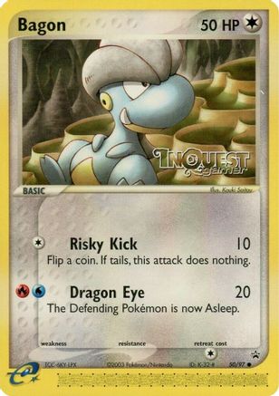 Bagon (InQuest Gamer) 050/97  Nintendo Promos