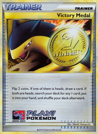 Victory Medal (Battle Road Spring)  - Holofoil League & Championship Cards