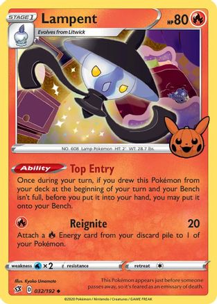 Lampent 032/192  Trick or Trade BOOster Bundle