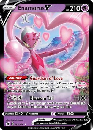Enamorus V 082/196 - Holofoil Lost Origin