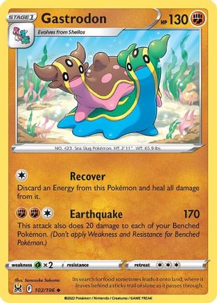 Gastrodon 102/196 Lost Origin