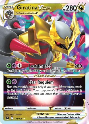 Giratina VSTAR 131/196 - Holofoil Lost Origin
