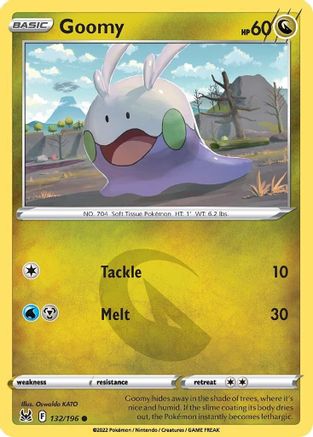 Goomy 132/196 - Reverse Holofoil Lost Origin