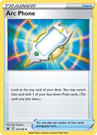 Arc Phone 152/196 - Reverse Holofoil Lost Origin