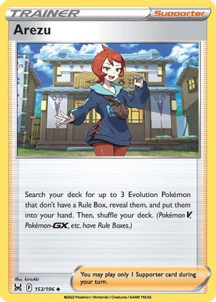 Arezu 153/196 Lost Origin