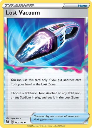 Lost Vacuum 162/196 - Reverse Holofoil Lost Origin