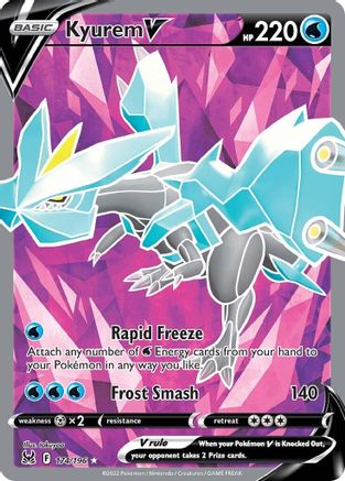 Kyurem V (Full Art) 174/196 - Holofoil Lost Origin