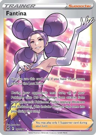 Fantina (Full Art) 191/196 - Holofoil Lost Origin