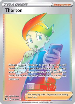 Thorton (Secret) 210 - Holofoil Lost Origin