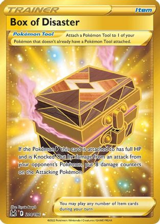 Box of Disaster (Secret) 214/196 - Holofoil Lost Origin