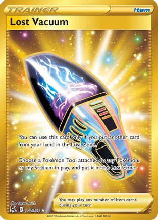 Lost Vacuum (Secret) 217/196 - Holofoil Lost Origin