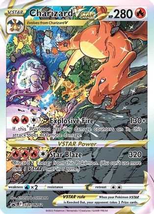 Charizard VSTAR SWSH262  - Holofoil SWSH Sword & Shield Promo Cards