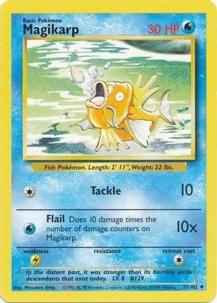 Magikarp 035/102 - Unlimited Base Set