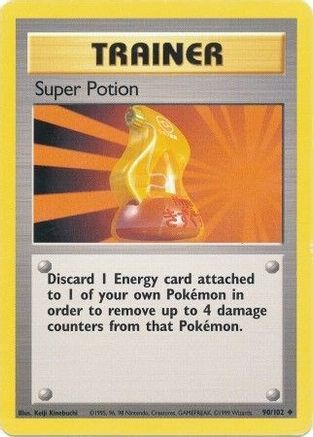 Super Potion 090/102 - Unlimited Base Set
