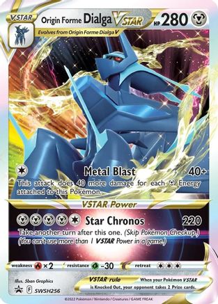 Origin Forme Dialga VSTAR SWSH256  - Holofoil SWSH Sword & Shield Promo Cards