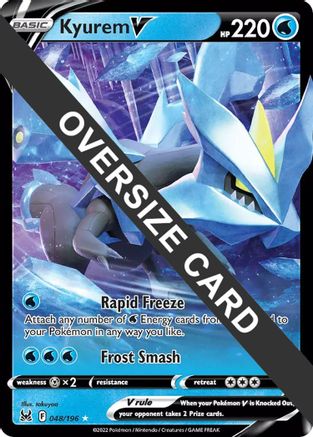 Kyurem V 048/196  - Holofoil Jumbo Cards