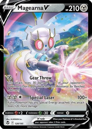 Magearna V 128/195 - Holofoil Silver Tempest