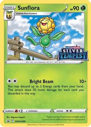 Sunflora (Prerelease) [STAFF] SWSH269  - Holofoil SWSH Sword & Shield Promo Cards