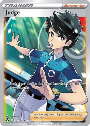 Judge TG25/TG30 - Holofoil Silver Tempest