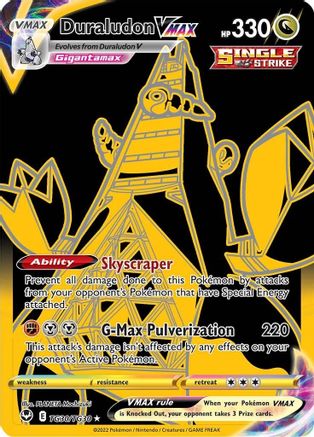 Duraludon VMAX (Secret) TG30/TG30 - Holofoil Silver Tempest