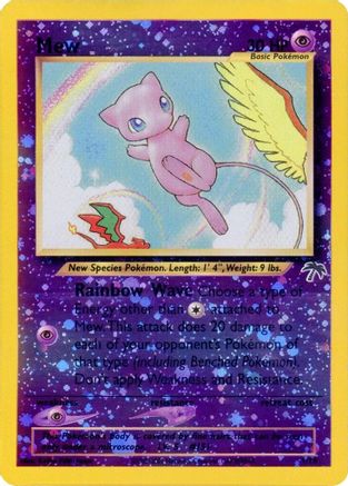 Mew 001/18  - Reverse Holofoil Southern Islands