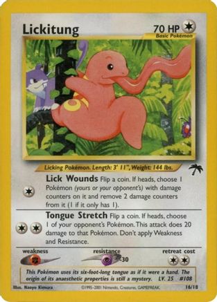 Lickitung 016  Southern Islands