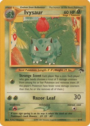 Ivysaur 005/18  Southern Islands
