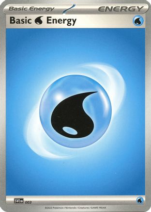 Basic Water Energy 003  SVE Scarlet & Violet Energies