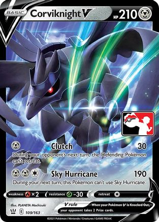 Corviknight V 109  - Holofoil Prize Pack Series Cards