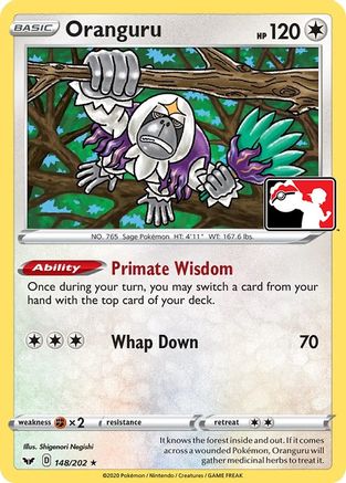 Oranguru 148  Prize Pack Series Cards