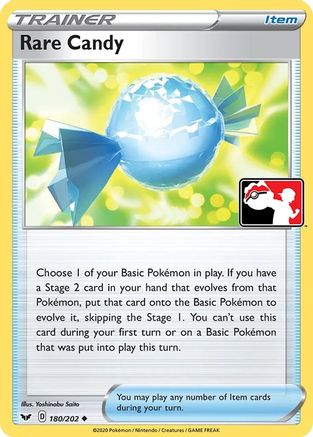 Rare Candy 180/202  Prize Pack Series Cards