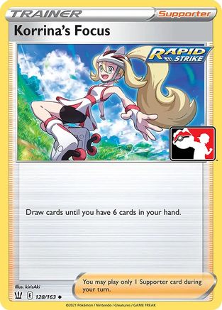 Korrina's Focus 128  Prize Pack Series Cards