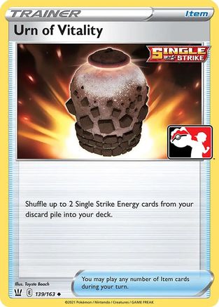 Urn of Vitality 139  Prize Pack Series Cards