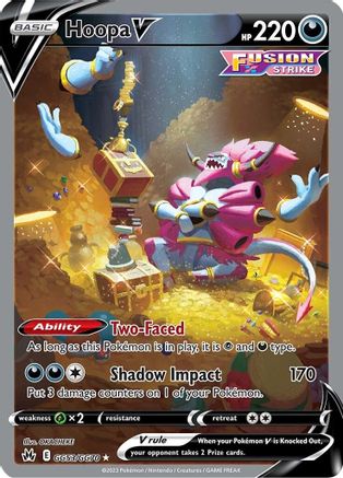 Hoopa V GG53/GG70  - Holofoil Crown Zenith Galarian Gallery