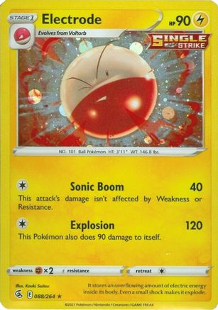 Electrode (Cosmos Holo) 088/264  - Holofoil Miscellaneous Cards & Products