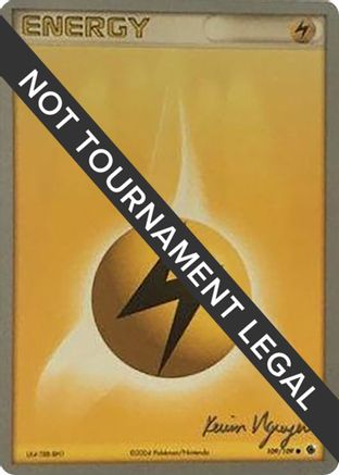 Lightning Energy - 2004 (Kevin Nguyen) 109  World Championship Decks
