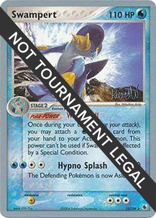 Swampert - 2004 (Reed Weichler) 013  World Championship Decks