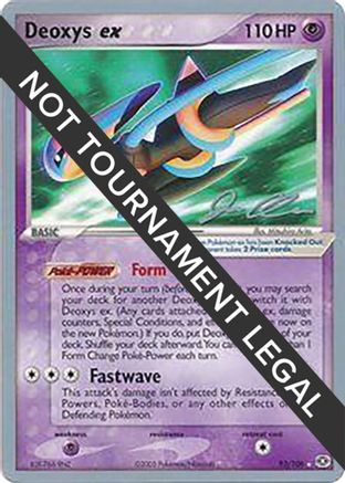 Deoxys ex - 2006 (Jason Klaczynski) 093  World Championship Decks