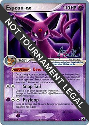 Espeon ex - 2006 (Jimmy Ballard) 102  World Championship Decks