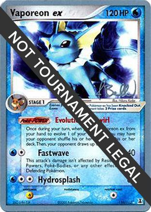 Vaporeon ex - 2006 (Jimmy Ballard) 110  World Championship Decks