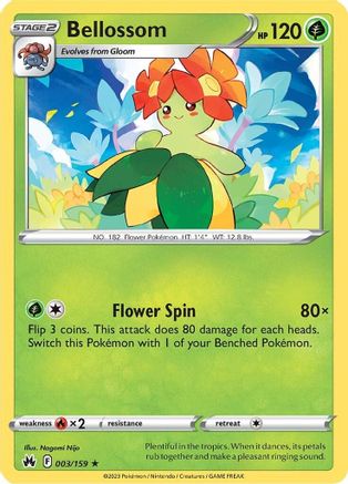 Bellossom 003/159  Crown Zenith