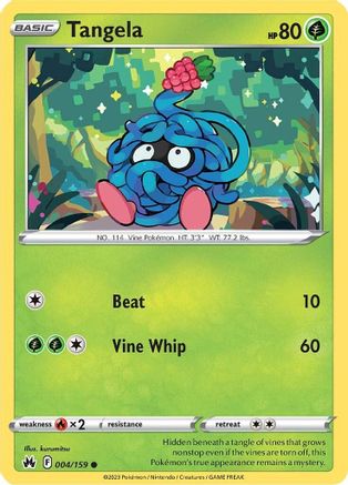Tangela 004/159  Crown Zenith