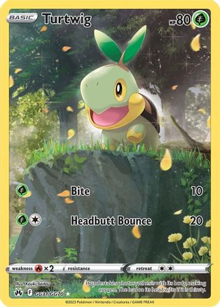Turtwig GG31/GG70  - Holofoil Crown Zenith Galarian Gallery