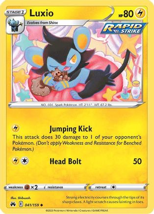 Luxio (41) (41) 041/159  Crown Zenith