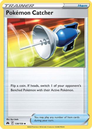 Pokemon Catcher 138/159  Crown Zenith