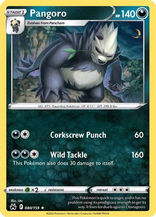 Pangoro 080/159  Crown Zenith