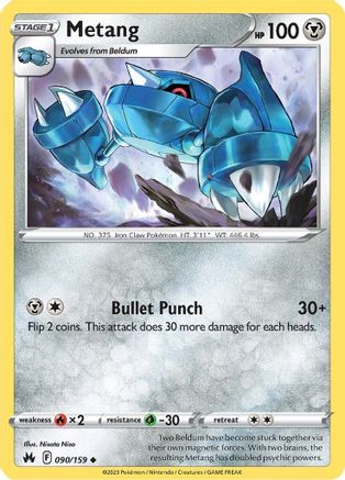 Metang 090/159  Crown Zenith