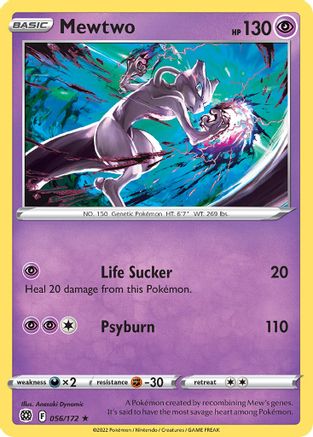 Mewtwo (Cosmos Holo) 056/172  - Holofoil Miscellaneous Cards & Products