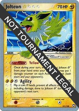 Jolteon Star - 2007 (Tom Roos) 101  World Championship Decks
